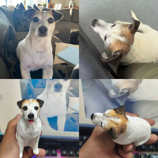 Miley’s Legacy: A Custom Dog Sculpture That Captures Every Whisker
