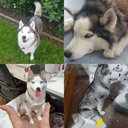 Sharney’s Custom Gifts: Handcrafted Alaskan Joy in Dog Sculptures