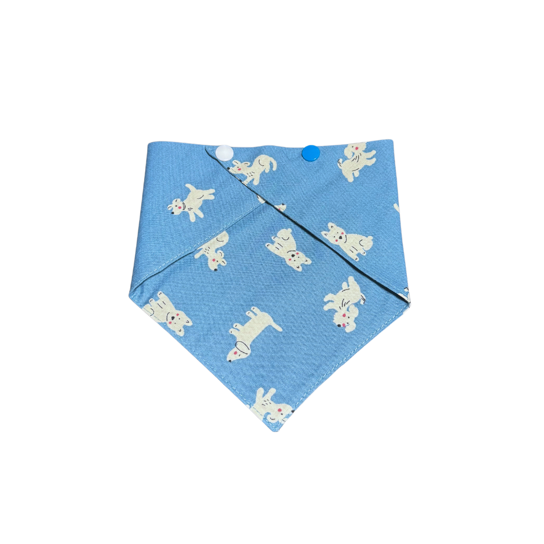 Ocean Blue Pet Bandana