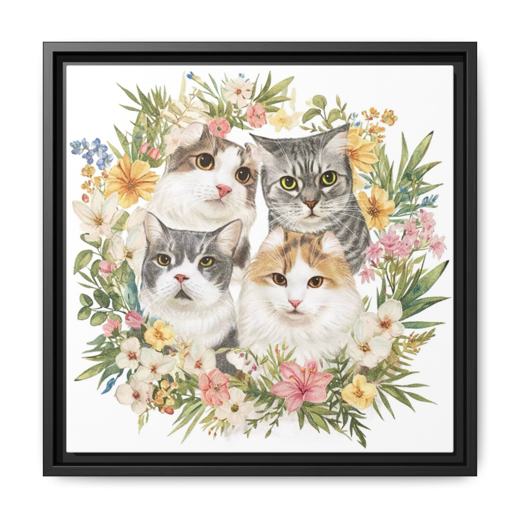 Blooming Theme Custom Pet Portraits