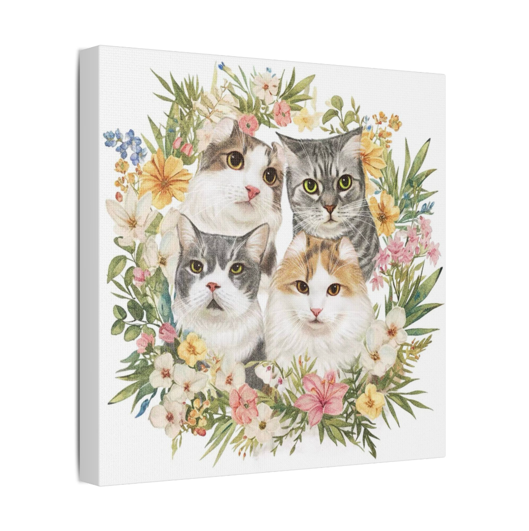 Blooming Theme Custom Pet Portraits