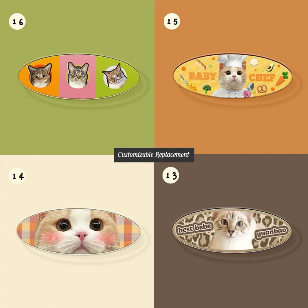 Custom Resin Acrylic Pet Hair Clip