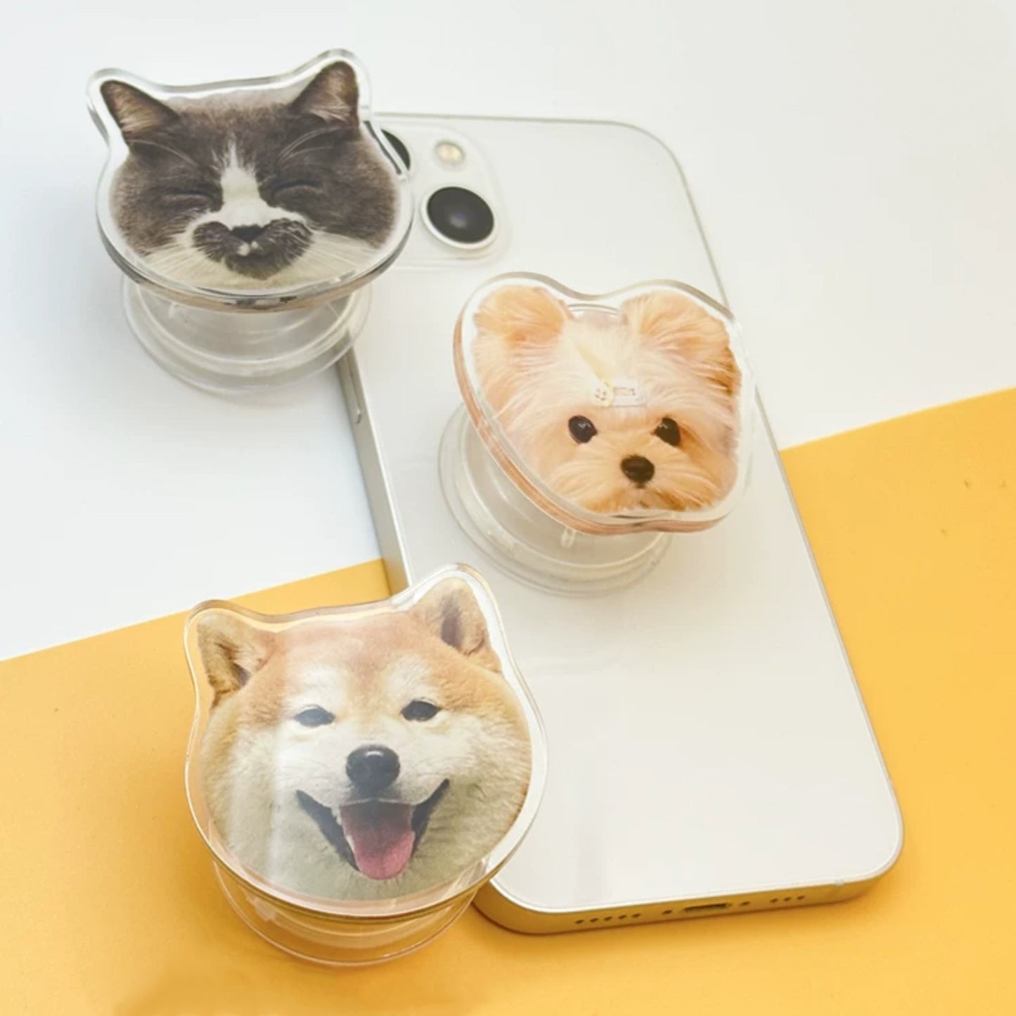 Custom Designed Acrylic Pet PopSocket