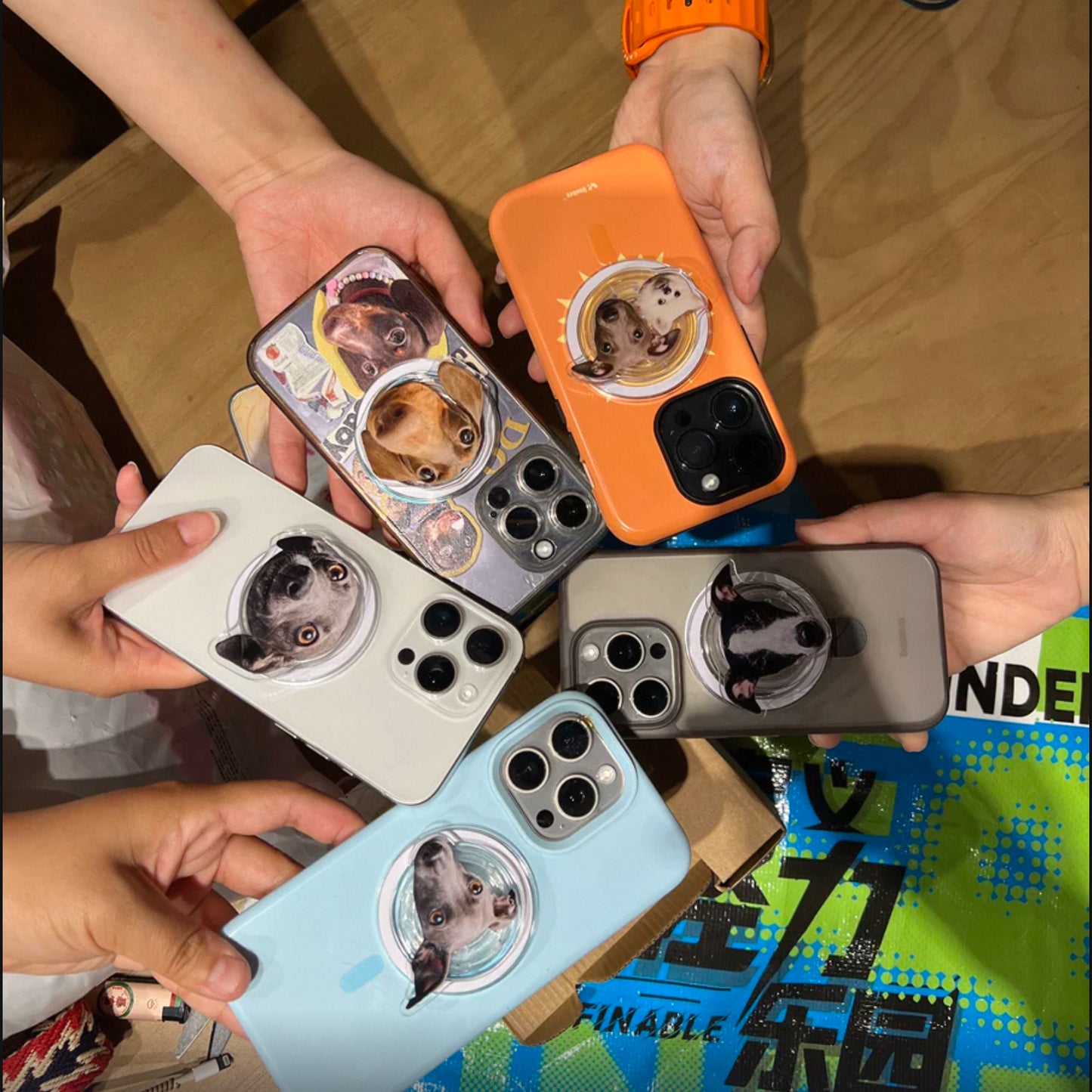 Custom Designed Acrylic Pet PopSocket