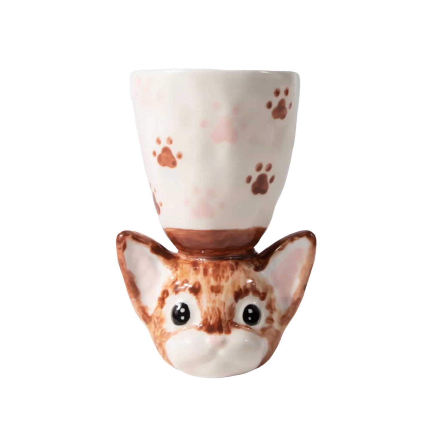 Custom Handcrafted Unique Ceramic Cat Mug