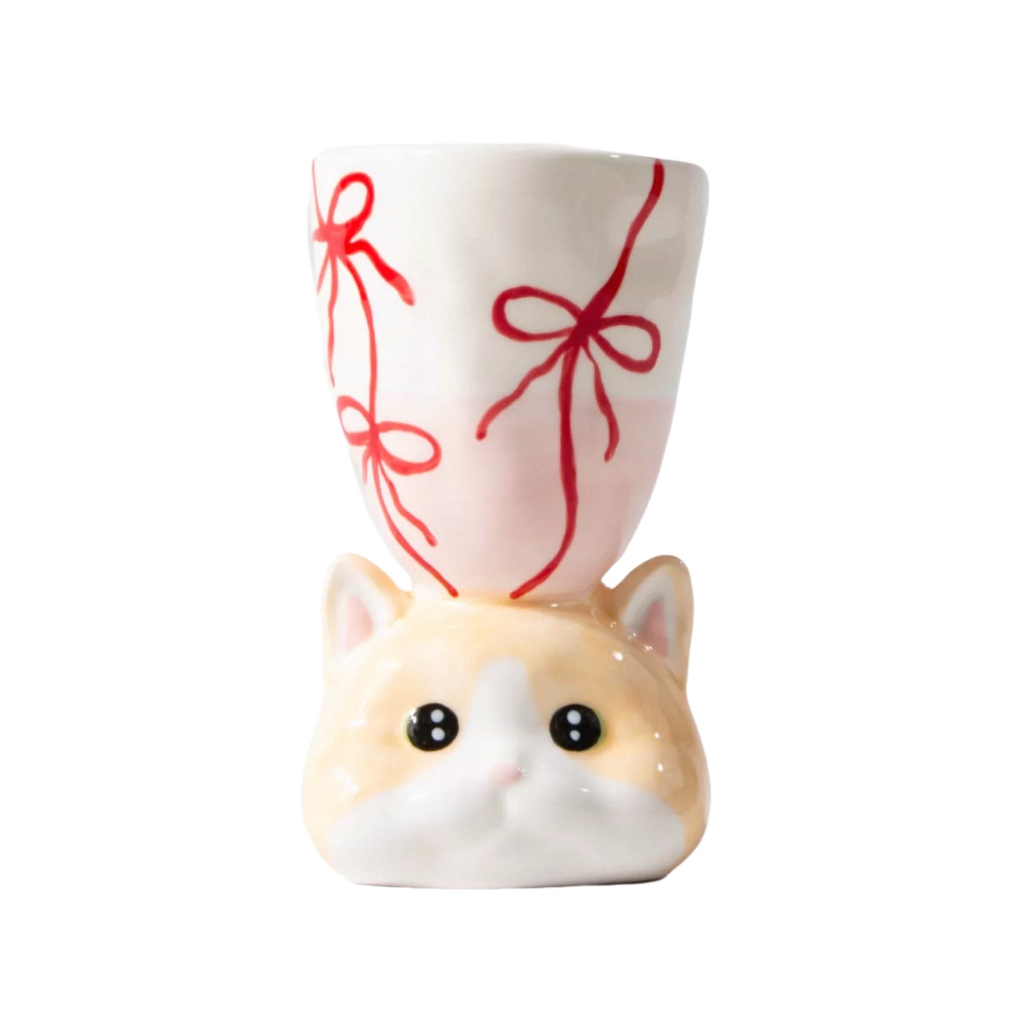 Custom Handcrafted Unique Ceramic Cat Mug