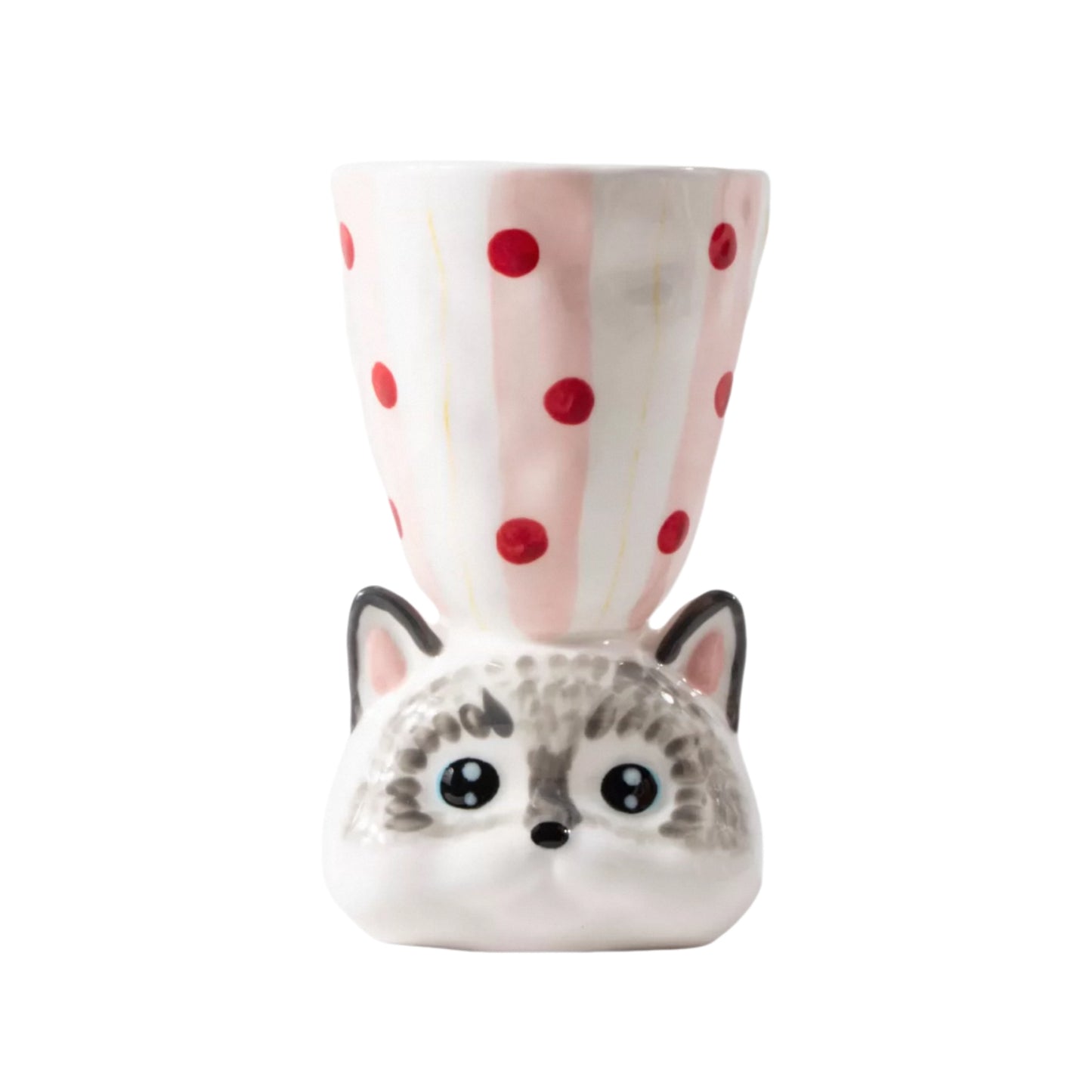 Custom Handcrafted Unique Ceramic Cat Mug