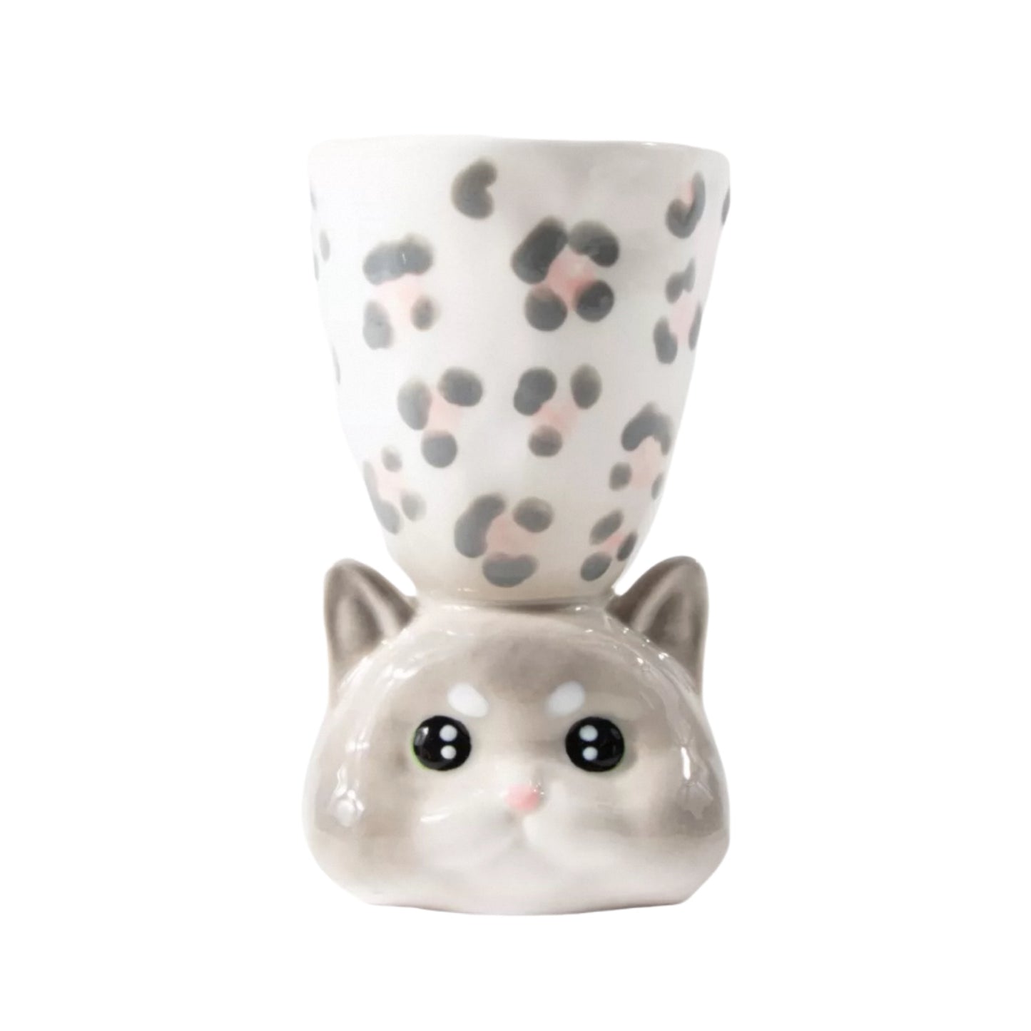 Custom Handcrafted Unique Ceramic Cat Mug