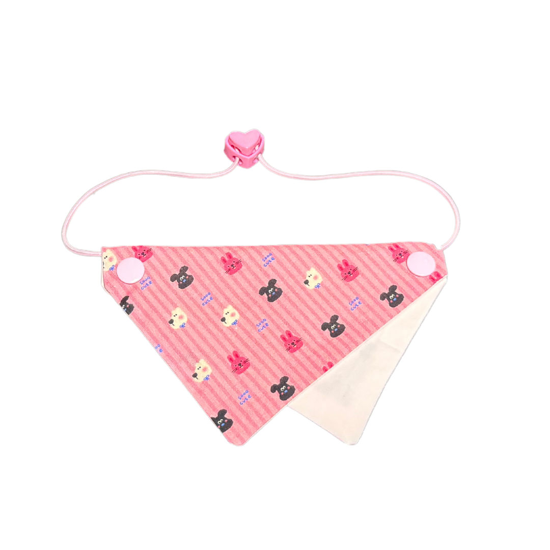 cat with bandana
deep pink cat bandana
pink pet bandana
pink cat handmade bandana
handmade pet bandana
