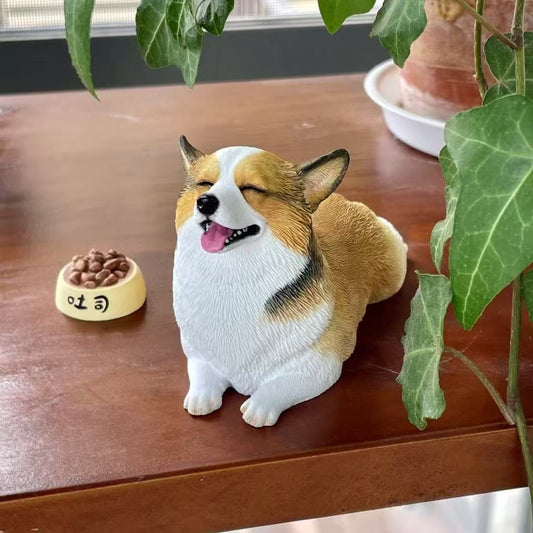 Java’s Smile: Crafting Joy in Miniature Dog Figurines