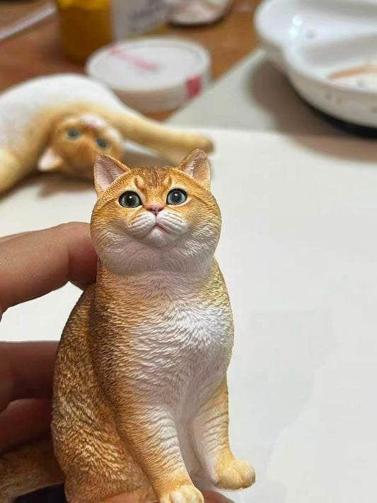 Custom British Shorthair Cat Sculpture — A Timeless Gift For Cat Mom