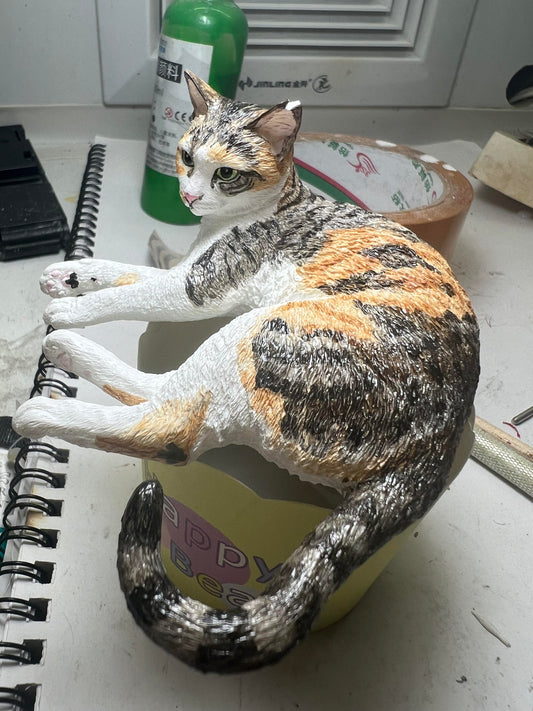 Celebrate Comi's Unique Personality with Custom Cat Figurines