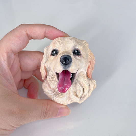 a custom dog magnet