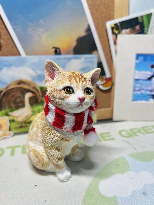 a custom cat figurine