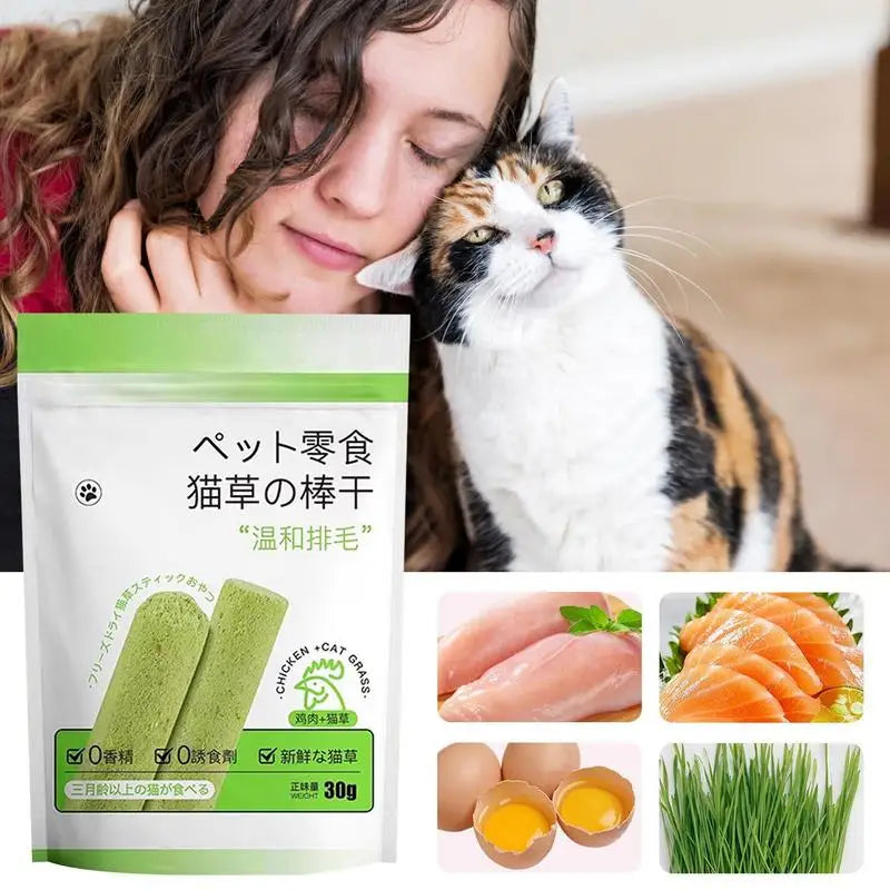 Cat Grass Chew Stick