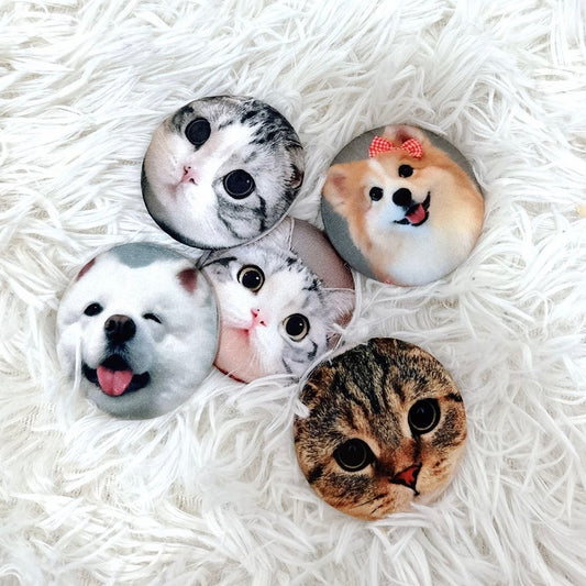 Custom Plush Pet Pin
