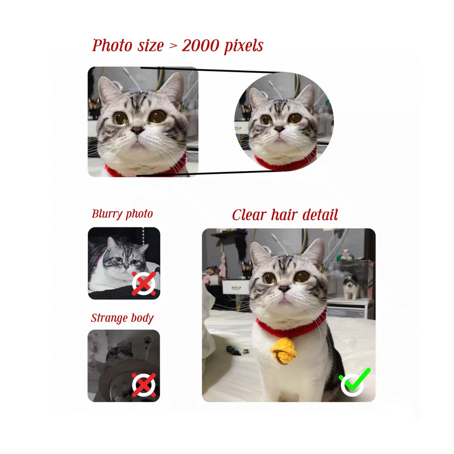 Custom Acrylic Pet Portrait Keychain