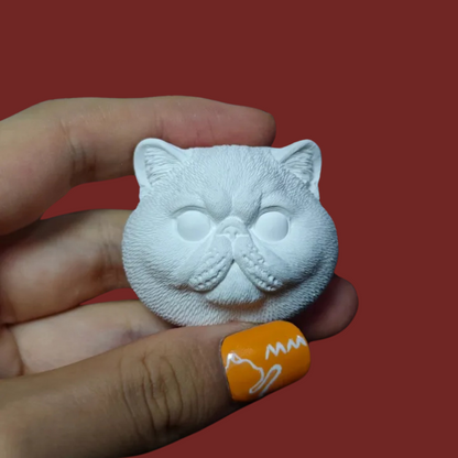 DIY Plaster Cat Figurine