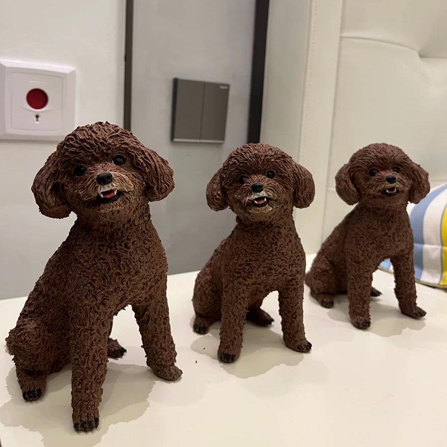 custom dog sculpture