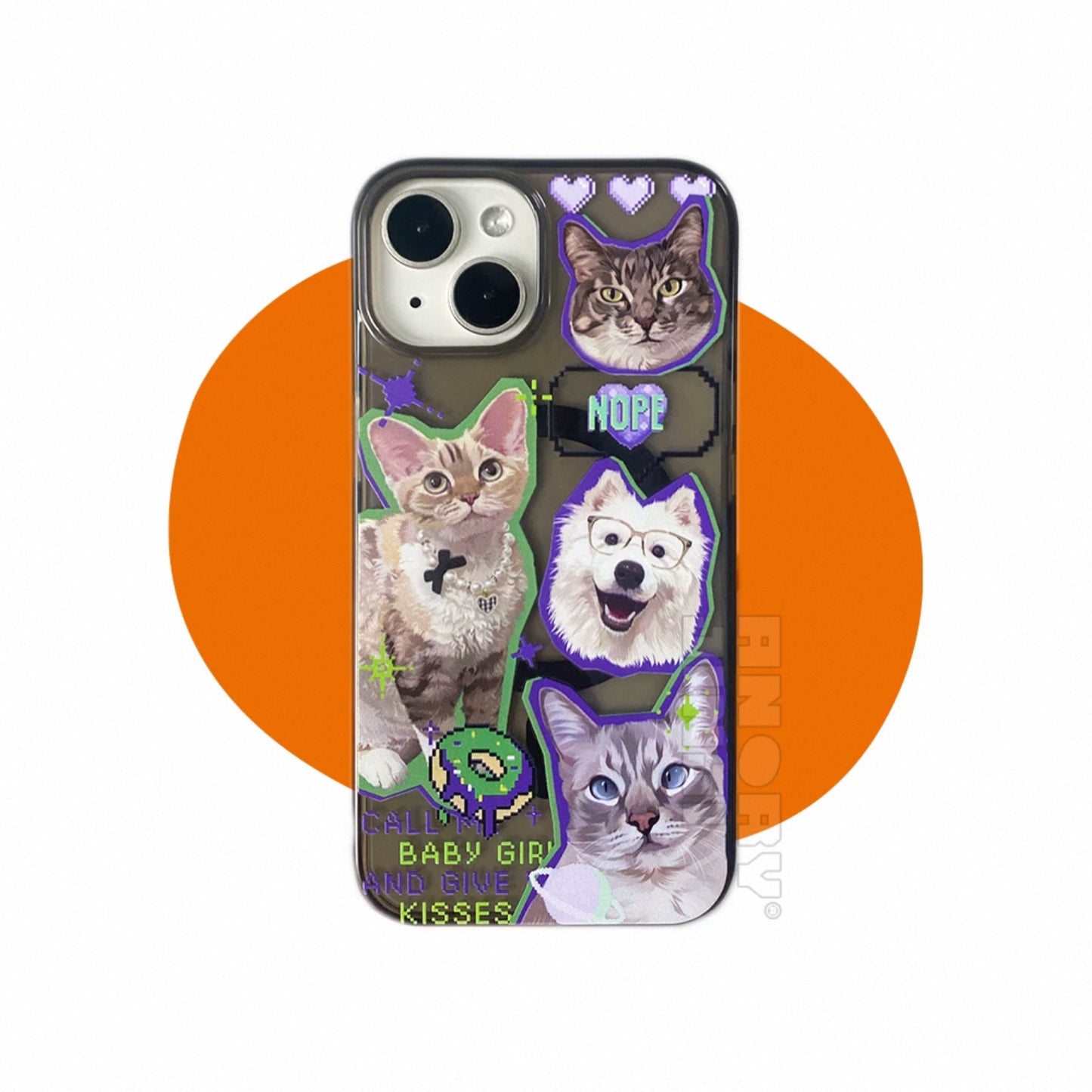Custom Pet Portrait Phone Case