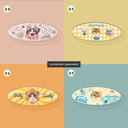 Custom Resin Acrylic Pet Hair Clip