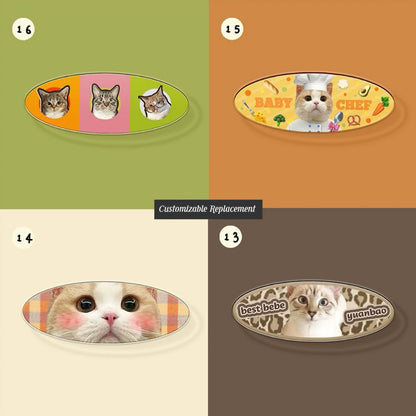 Custom Resin Acrylic Pet Hair Clip