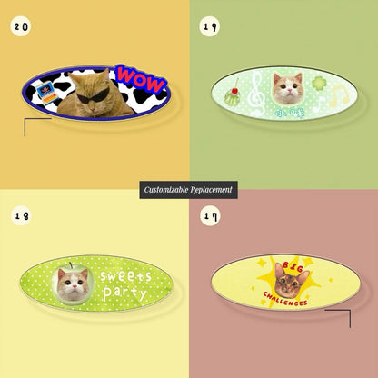 Custom Resin Acrylic Pet Hair Clip