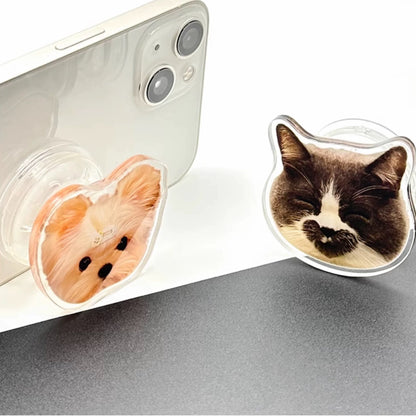Custom Designed Acrylic Pet PopSocket