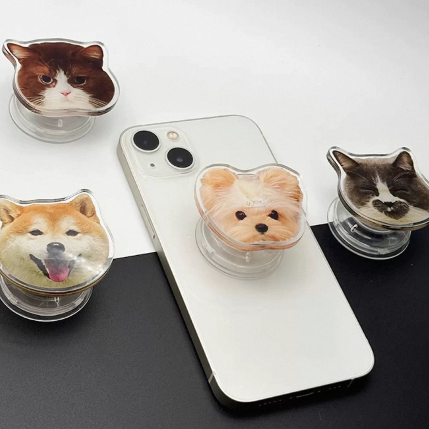 Custom Designed Acrylic Pet PopSocket