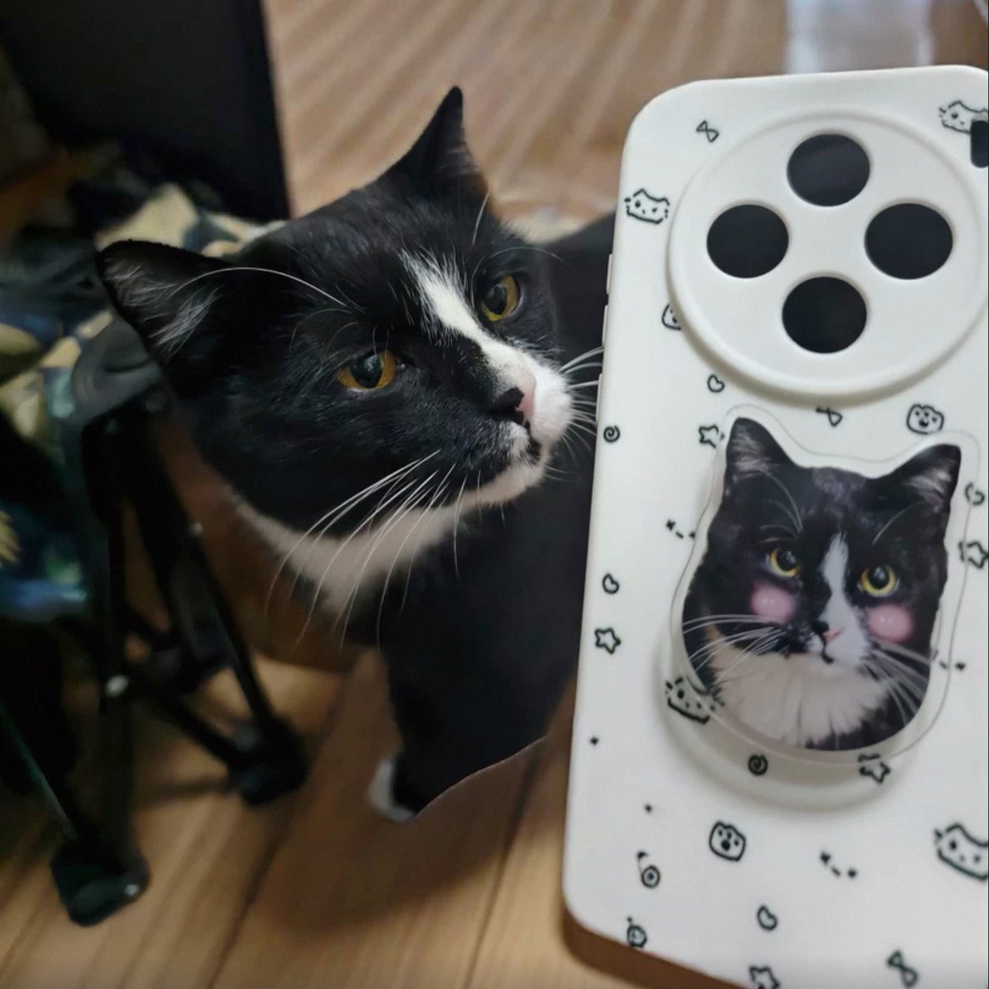 Custom Designed Acrylic Pet PopSocket