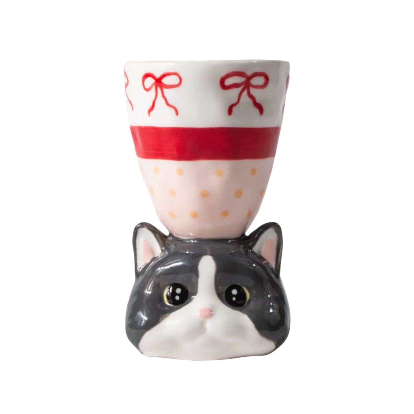 Custom Handcrafted Unique Ceramic Cat Mug