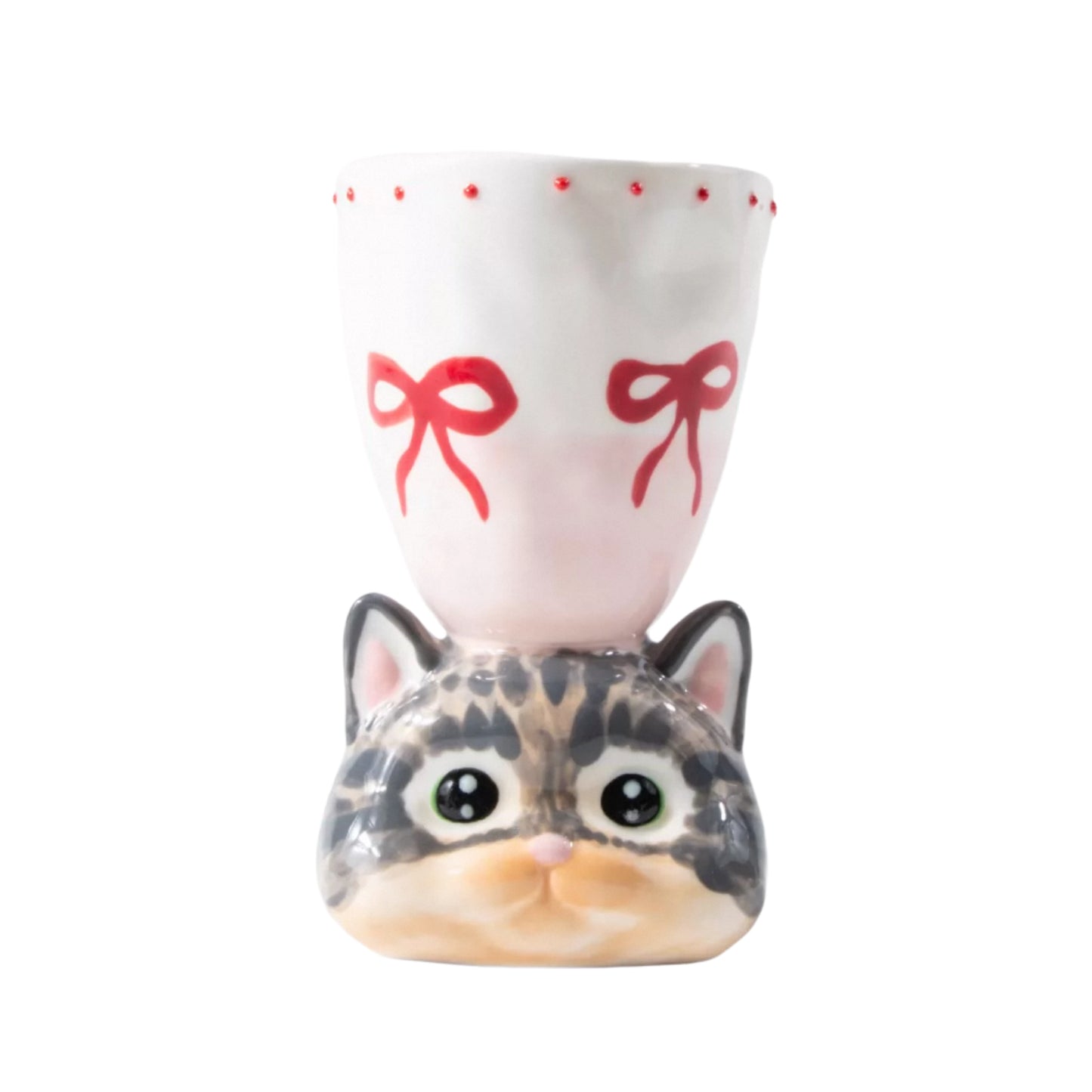 Custom Handcrafted Unique Ceramic Cat Mug