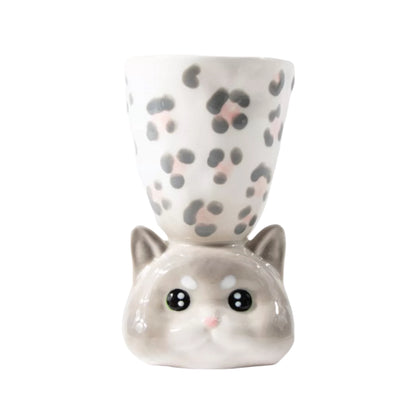 Custom Handcrafted Unique Ceramic Cat Mug