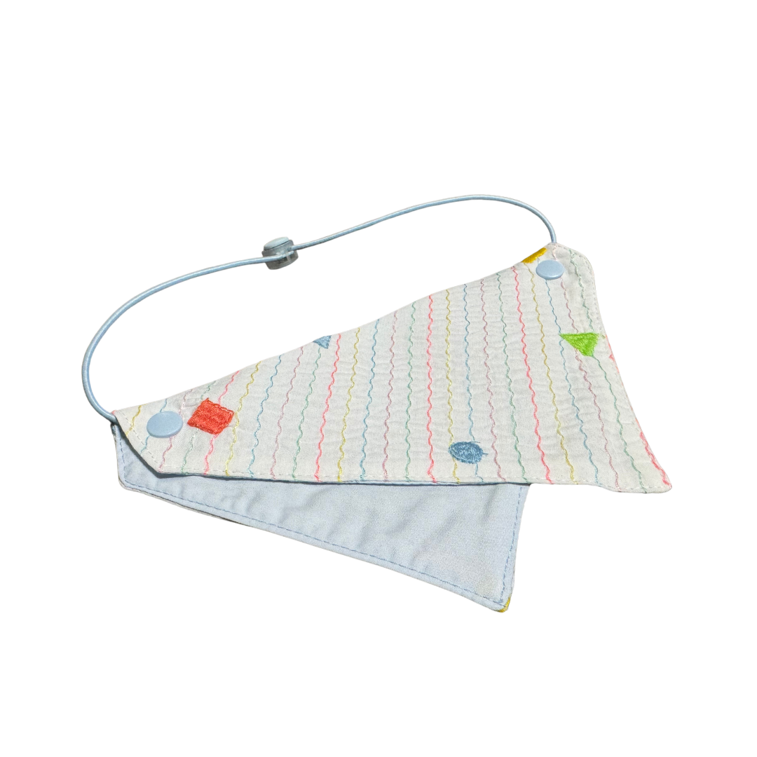 Rainbow Line Pet Bandana