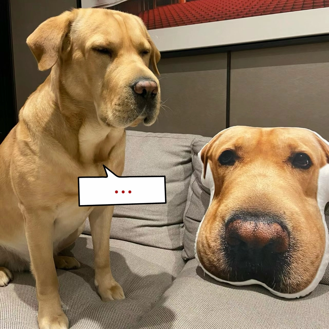 dog memorial pillow